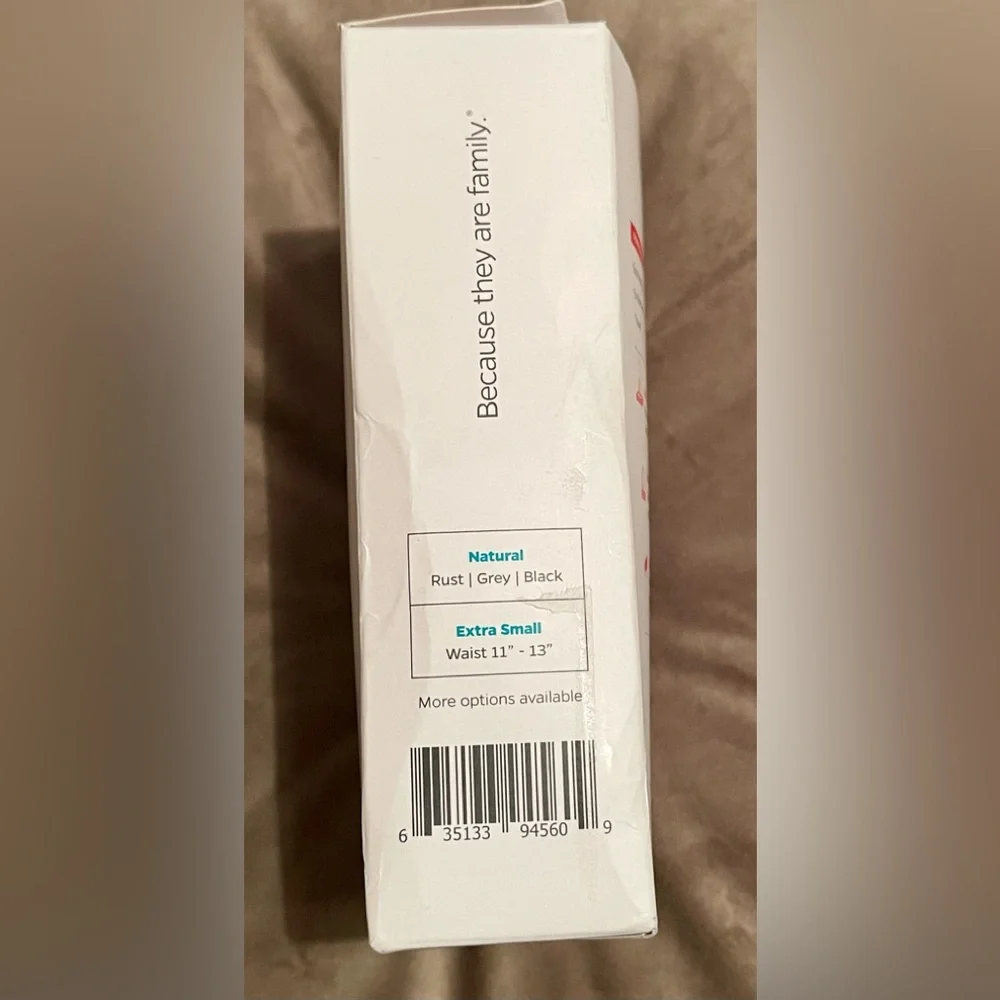 Belly Bands - Brown, Gray, Black X-Small